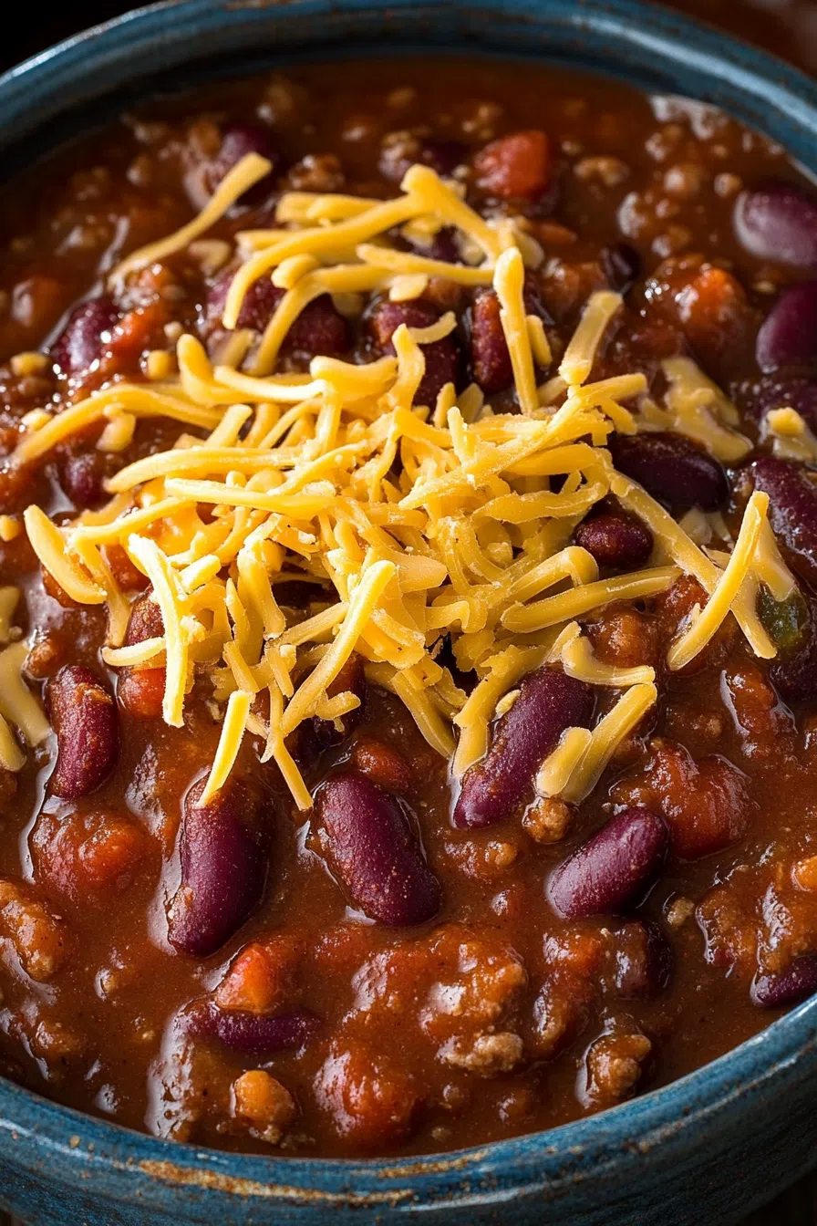 Close-up of a rich, slow-cooked meal with visible spices and textures.