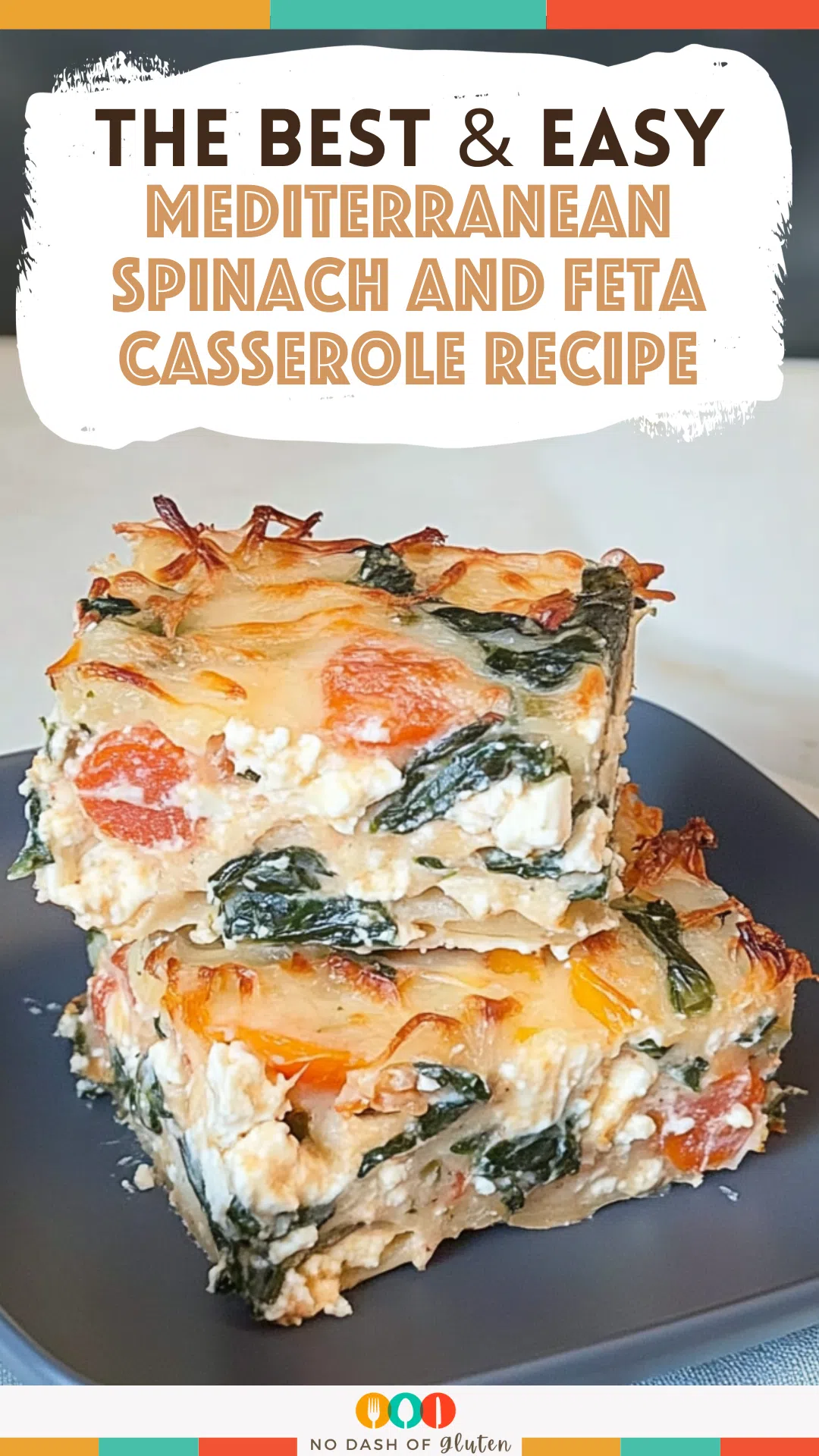 Mediterranean Spinach and Feta Casserole Recipe