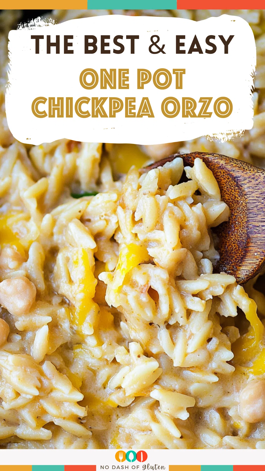 One Pot Chickpea Orzo