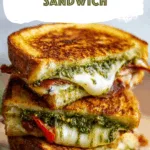 Pesto Grilled Cheese Sandwich