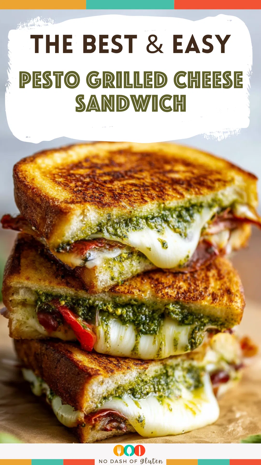Pesto Grilled Cheese Sandwich