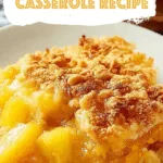 Pineapple Cheese Casserole Recipe