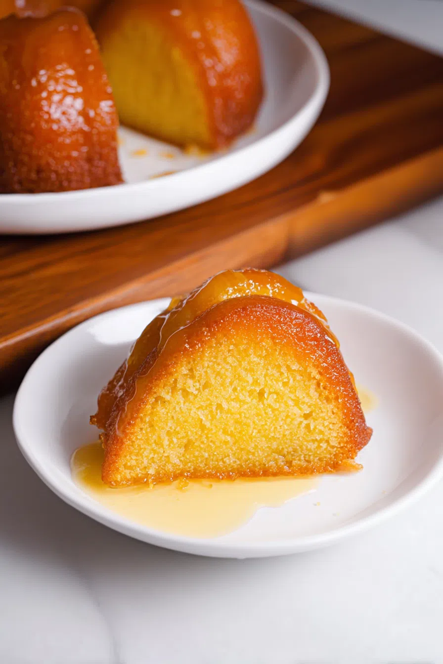 Sliced dessert arranged on a platter, ready to serve at a gathering.