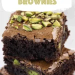 Pistachio Brownies