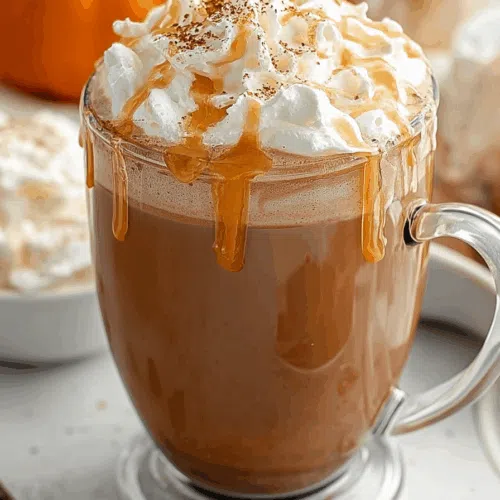 Close-up of a smooth, airy dessert with piped whipped topping.