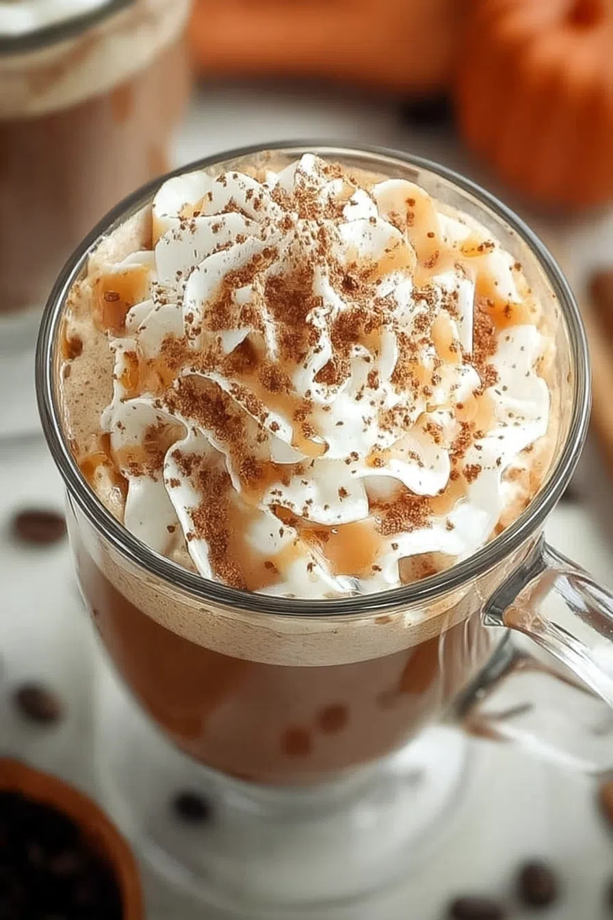 Overhead view of individual dessert cups arranged on a neutral backdrop.
