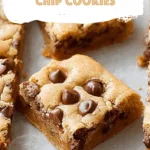 Sheet Pan Chocolate Chip Cookies