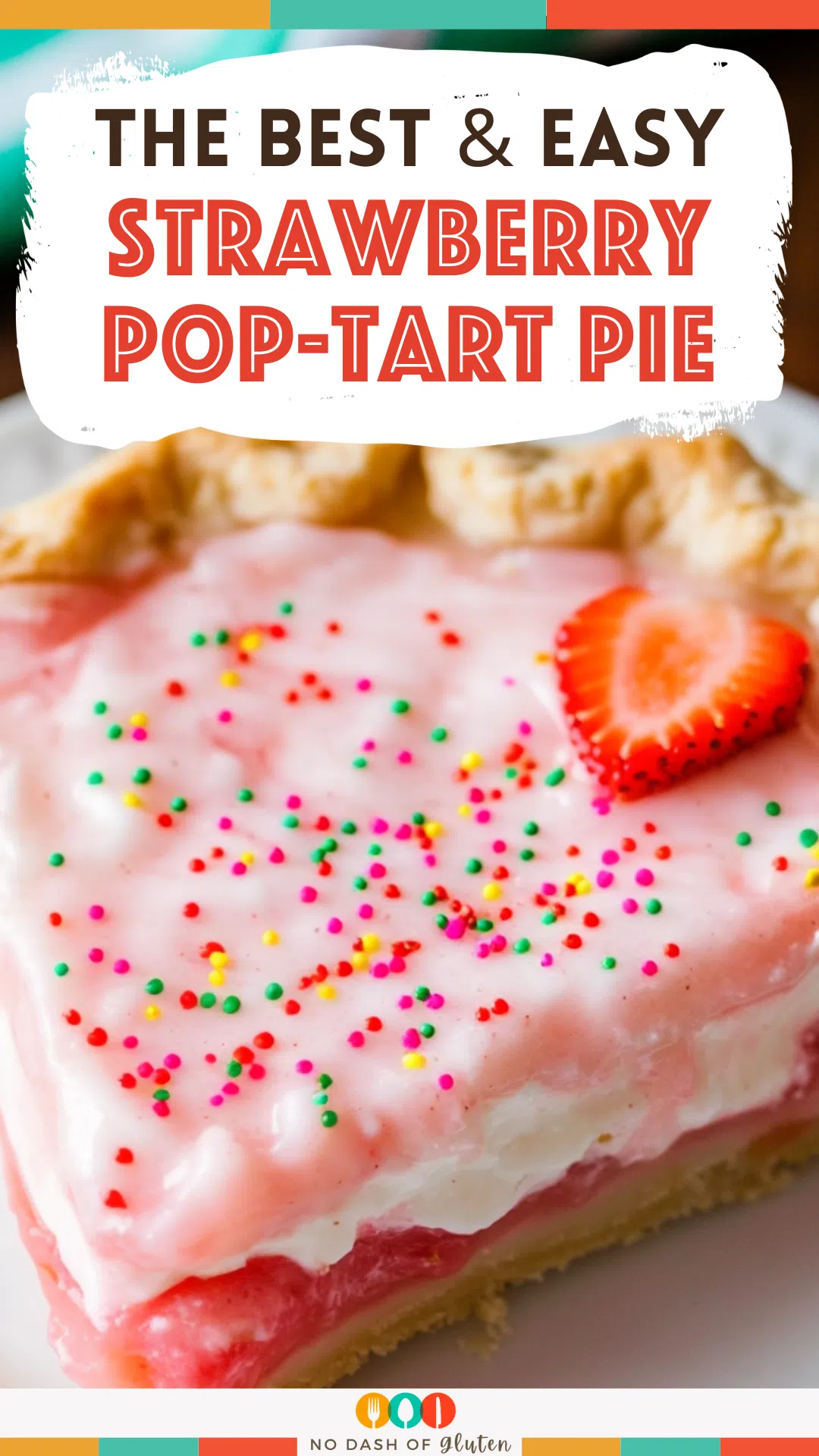 Strawberry Pop-Tart Pie