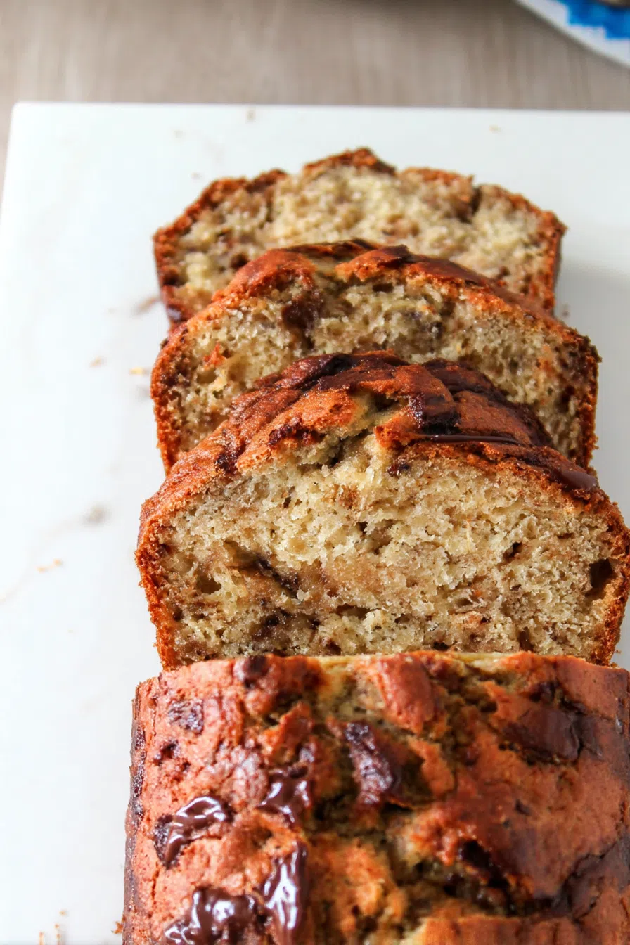 Loaf cut in half to reveal a soft, dense inside with a rustic crust.