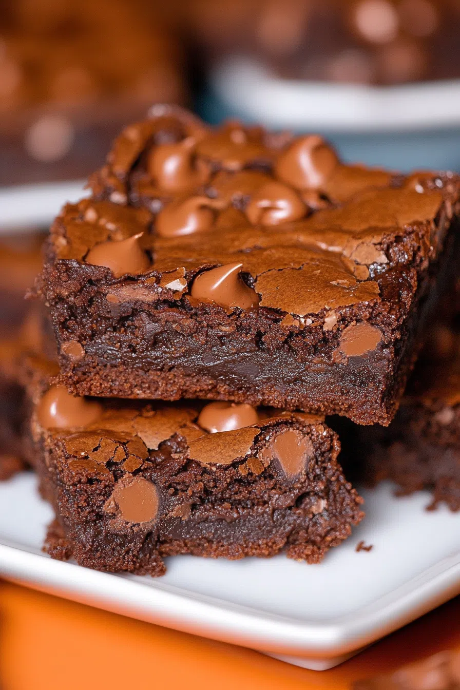 Homemade dessert bars arranged neatly on a white plate.