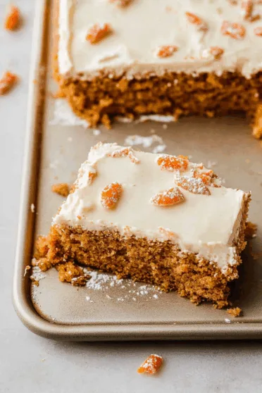 Carrot Cake Sheet