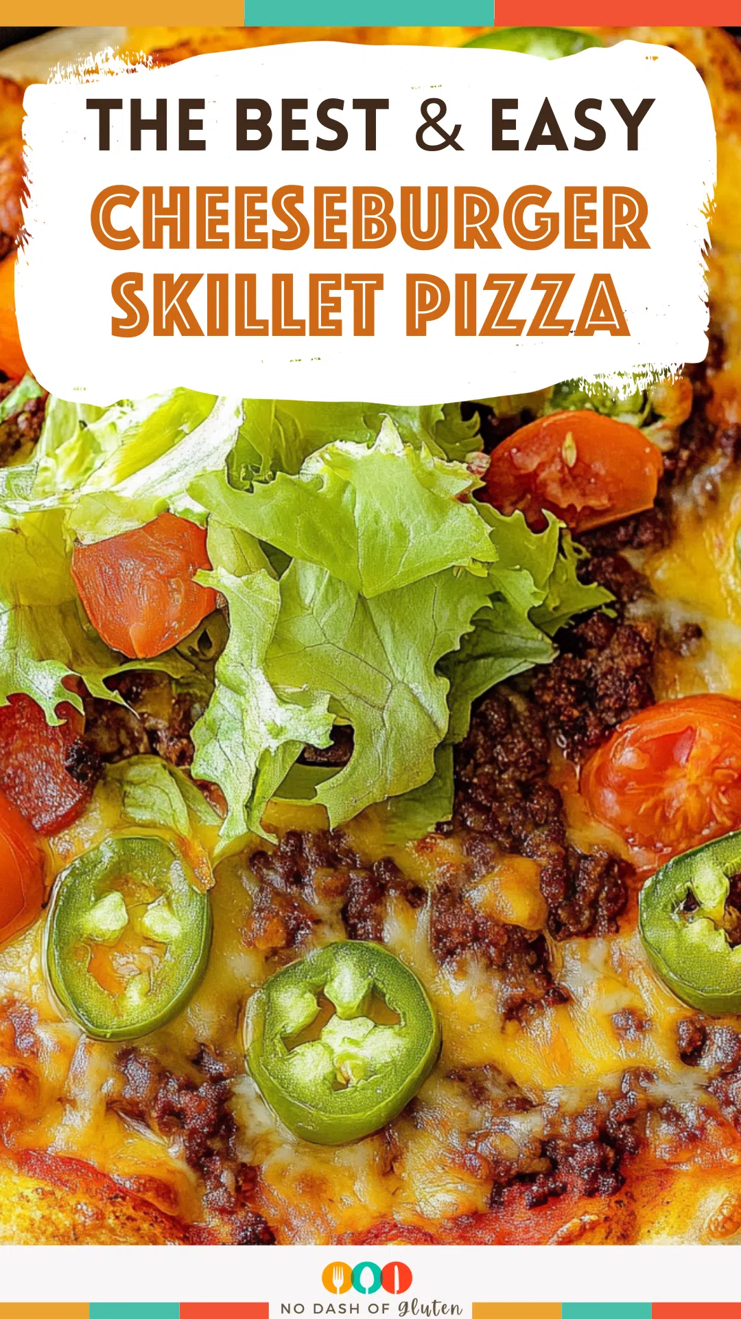 Cheeseburger Skillet Pizza