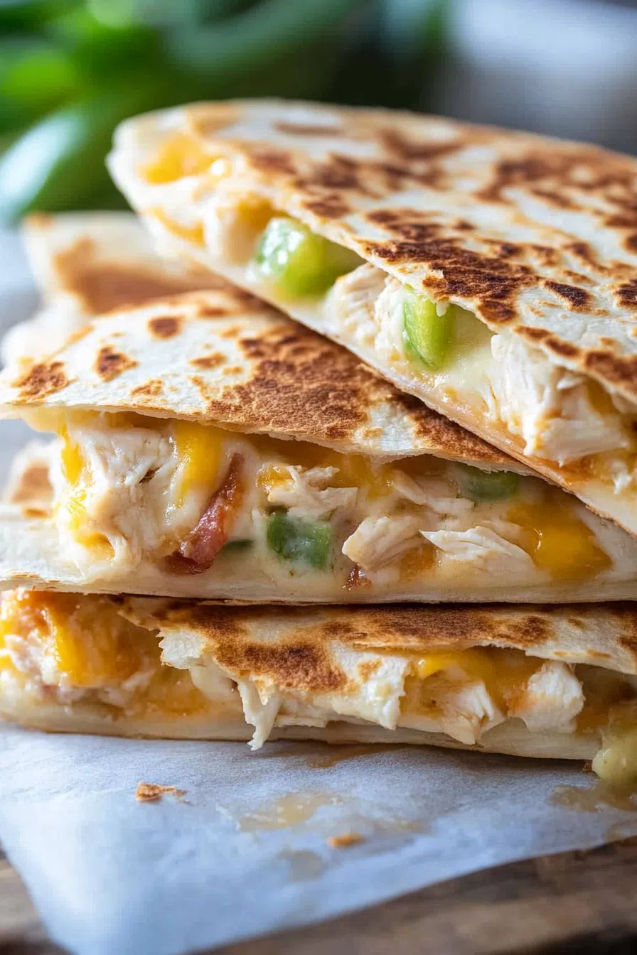 Meal arranged on a wooden board with a side of fresh garnish and sauce drizzle.