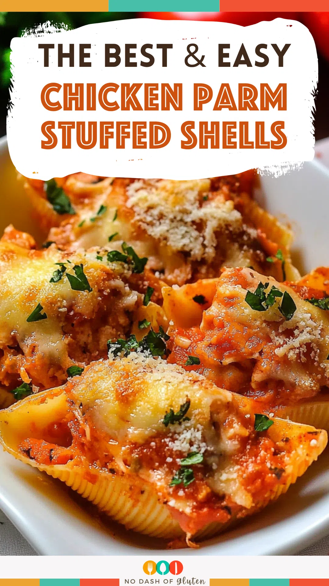 Chicken Parm Stuffed Shells
