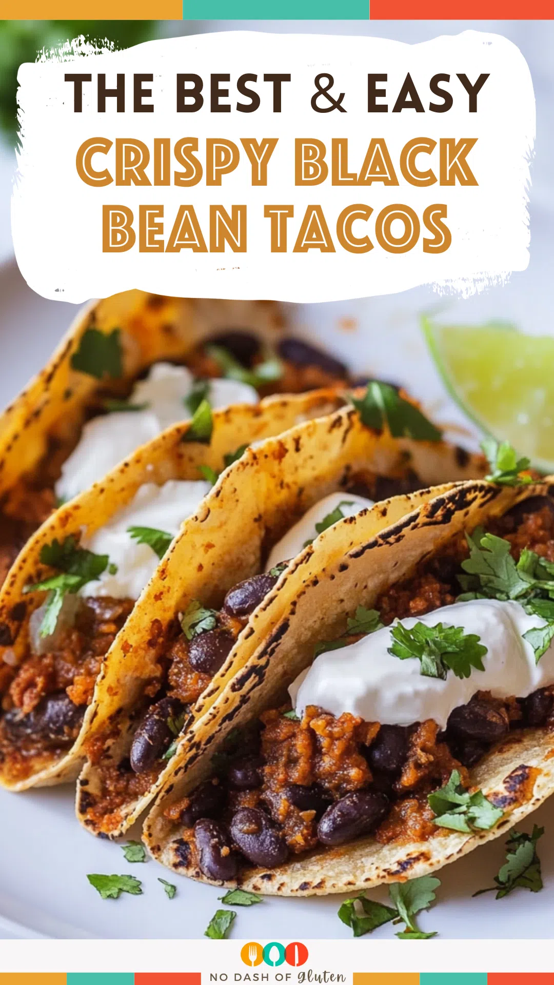 Crispy Black Bean Tacos