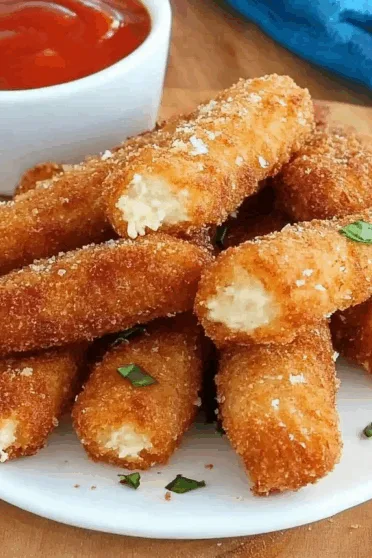 Fried Mozzarella Sticks Recipe