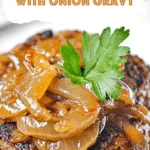 Hamburger Steaks with Onion Gravy