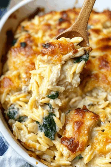 Monterey Chicken One Pan Orzo