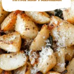 Oven Roasted Turnips with Thyme and Parmesan