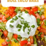 Pillsbury Crescent Roll Taco Bake
