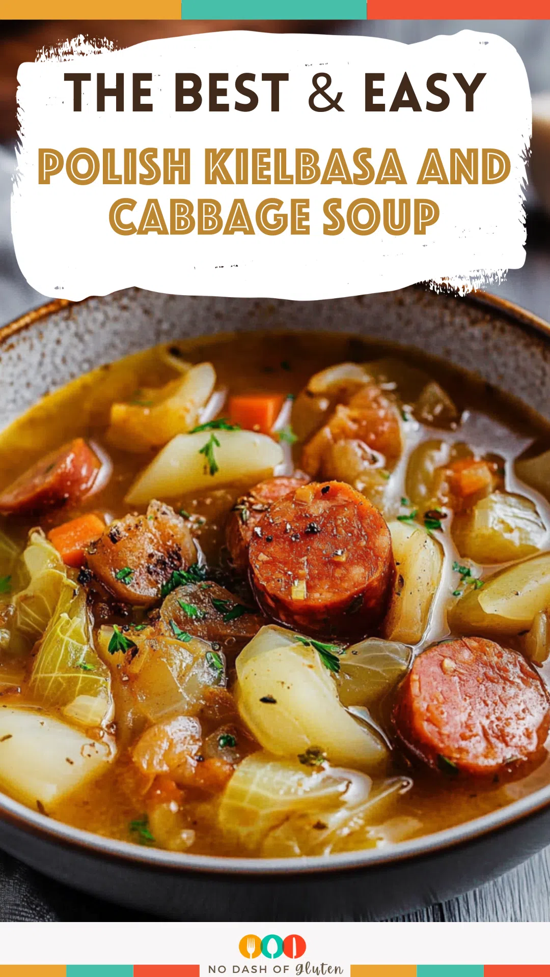 Polish Kielbasa and Cabbage Soup