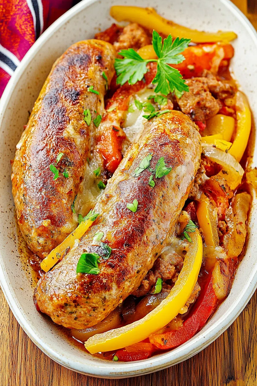 Hearty dinner served on a white plate.
