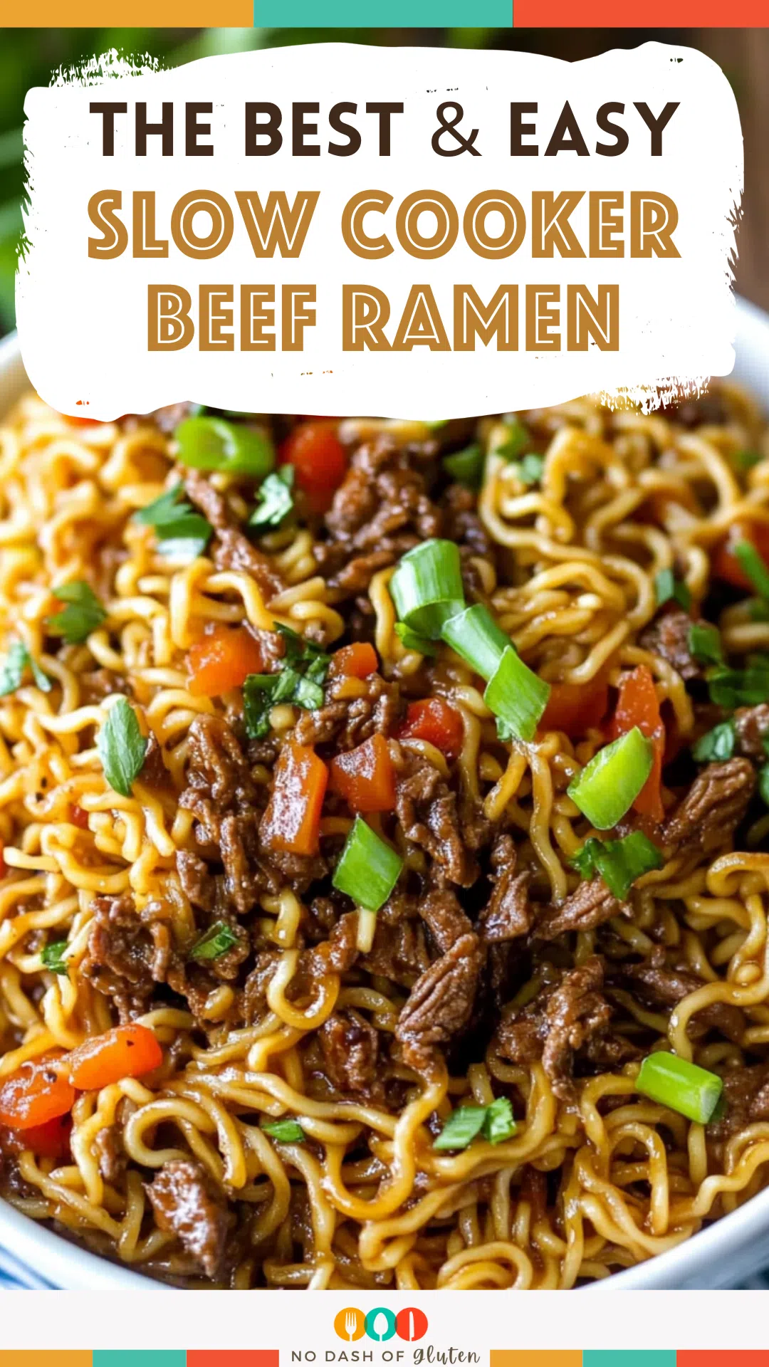 Slow Cooker Beef Ramen