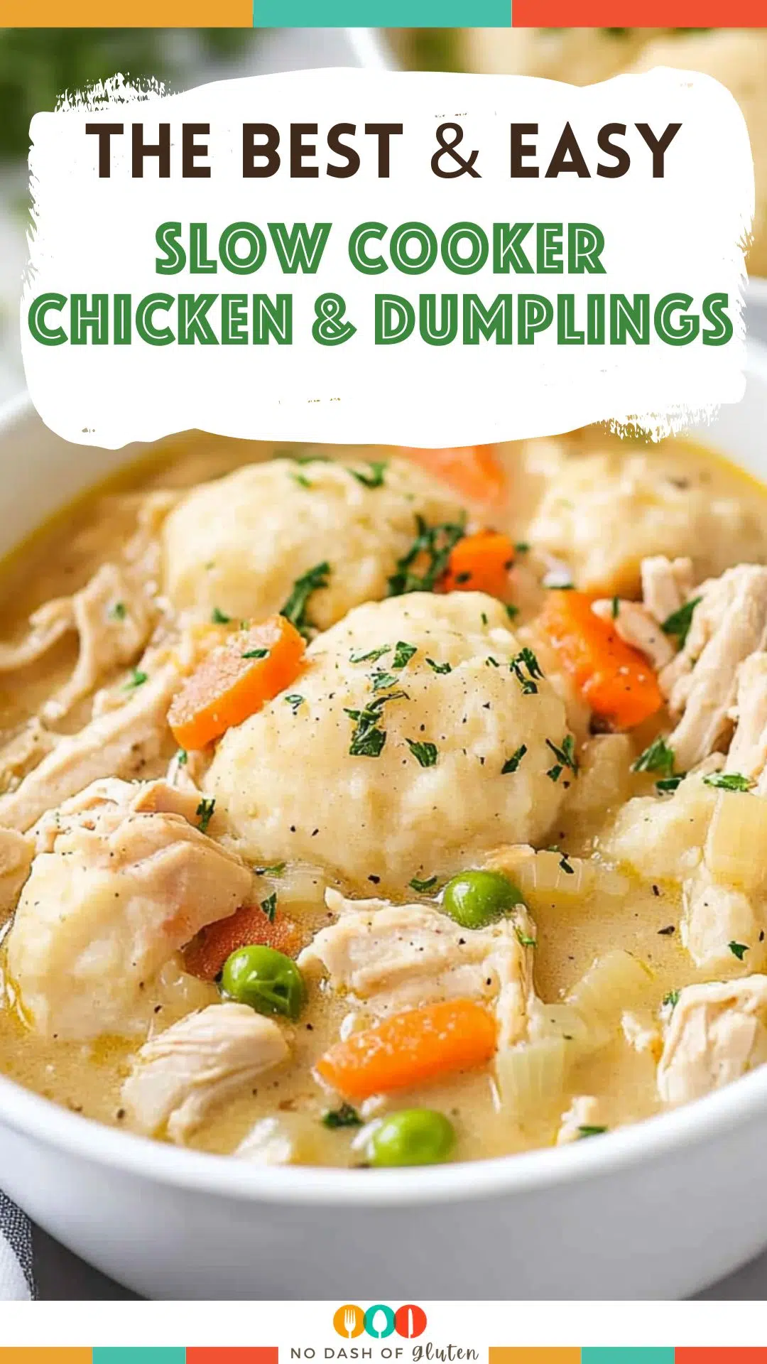Slow Cooker Chicken and Dumplings
