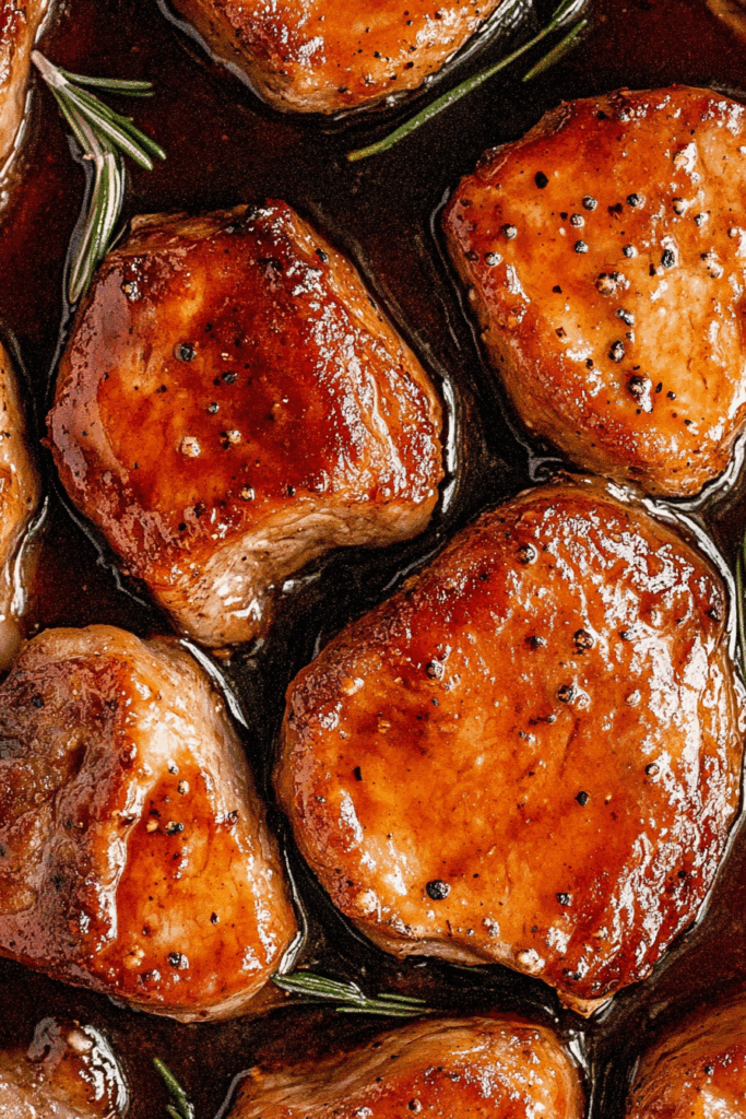 Slow Cooker Maple Dijon Pork Chops