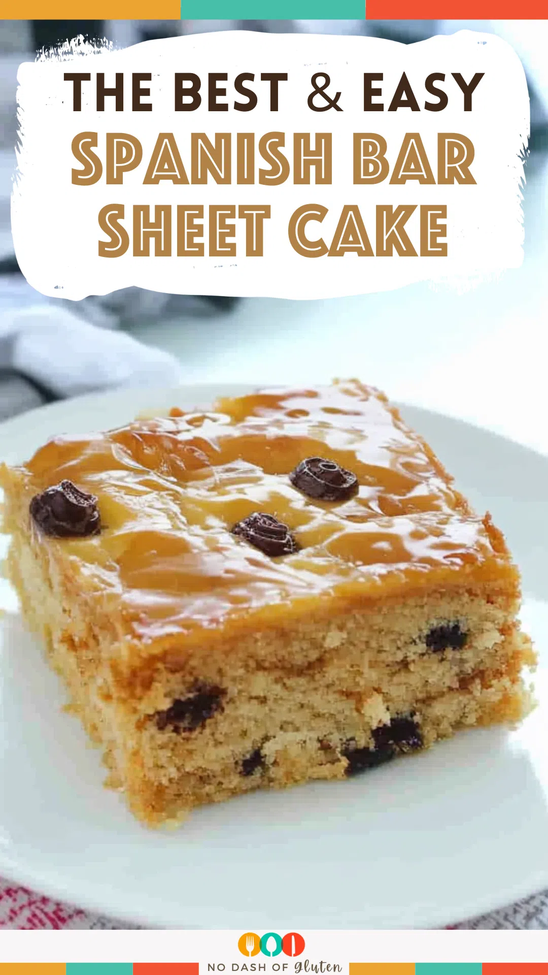 Spanish Bar Sheet Cake