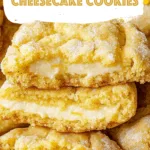 Zesty Lemon Cheesecake Cookies