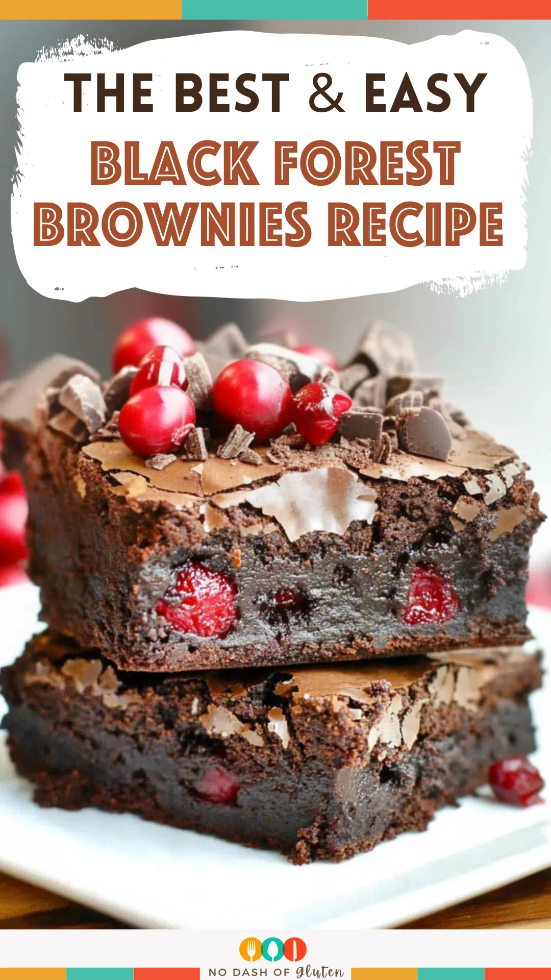 Black Forest Brownies Recipe