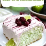 Blackberry Margarita Cake with Tequila Recipe
