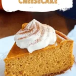 Bourbon Pumpkin Cheesecake
