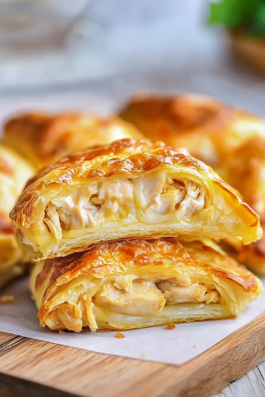 Soft, golden rolls with visible layers and a tender center