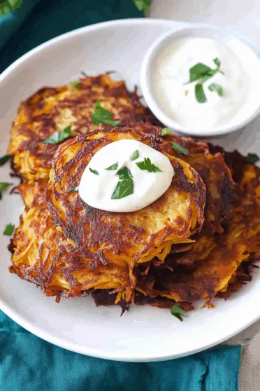 Fried Spaghetti Squash Fritters Recipe