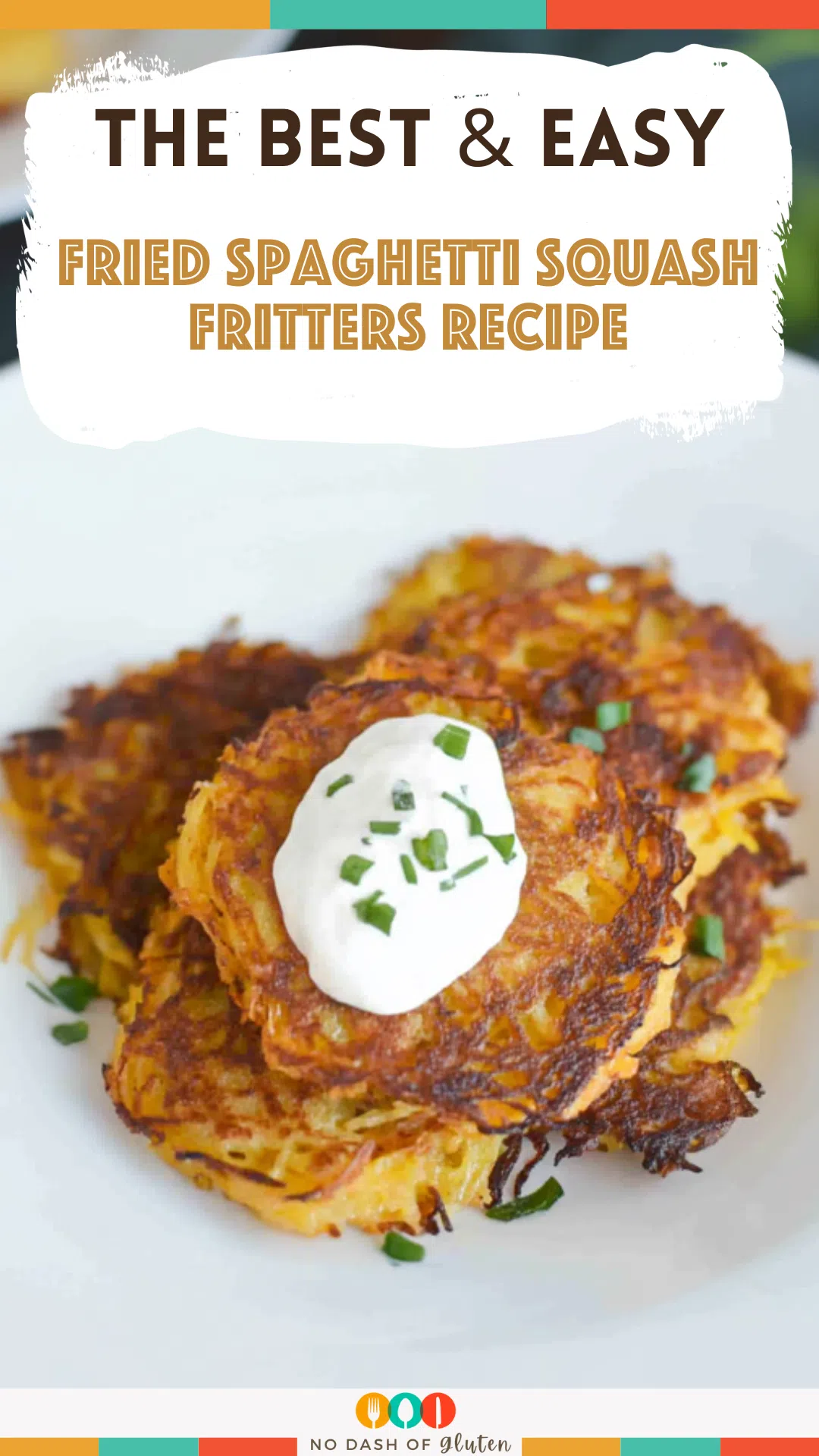 Fried Spaghetti Squash Fritters Recipe