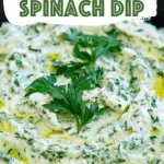 Herbed Spinach Dip