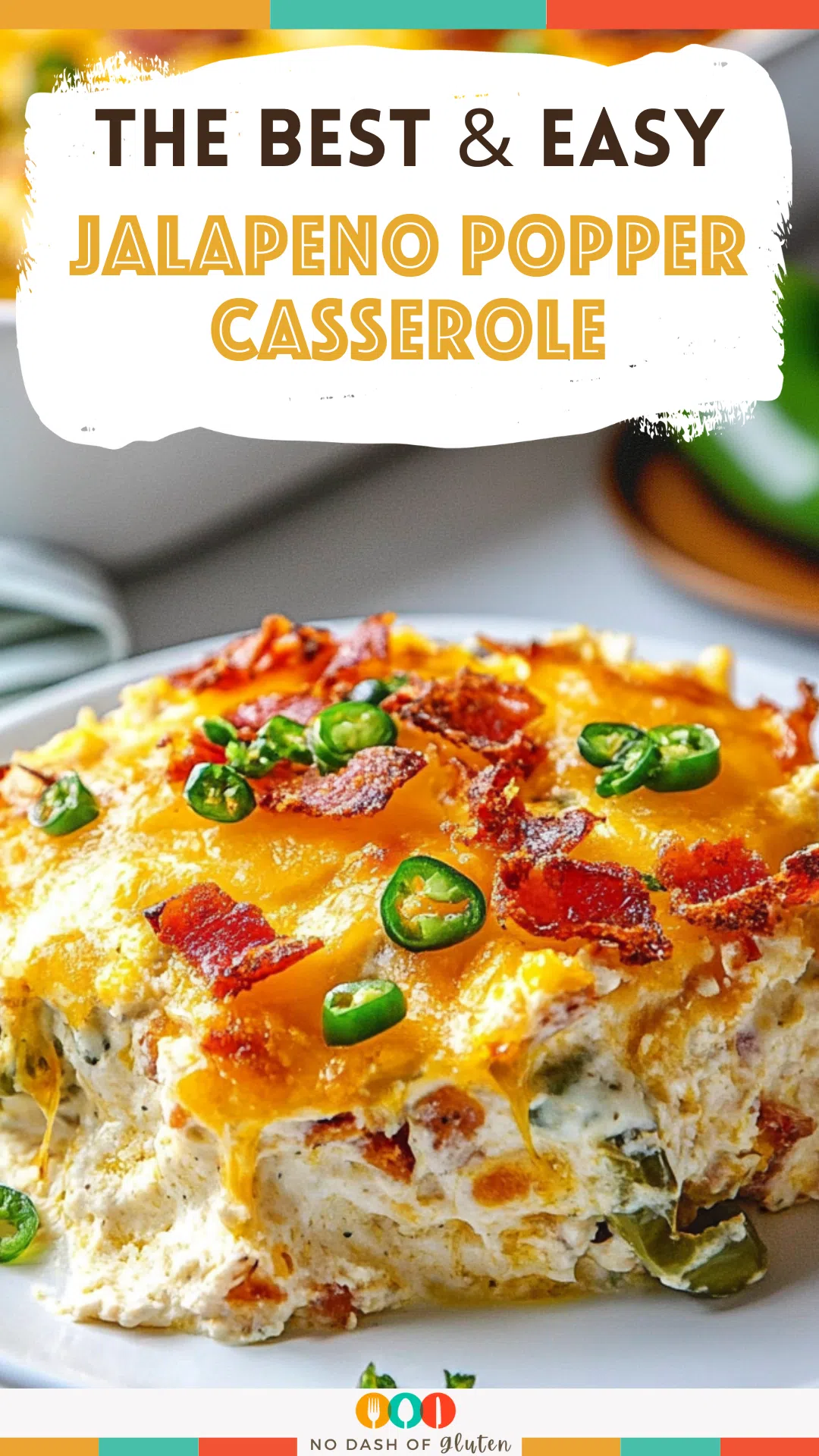 Jalapeno Popper Casserole