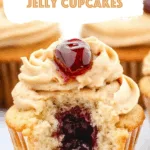Peanut Butter and Jelly Cupcakes