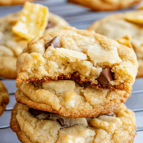 Cookie with a bite taken out, revealing a buttery, chewy center.