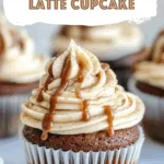 Pumpkin Caramel Latte Cupcake