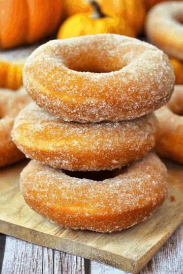 Pumpkin Spice Doughnuts