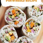 Rainbow Veggie Pinwheels Recipe