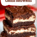 Raspberry Cream Cheese Brownies