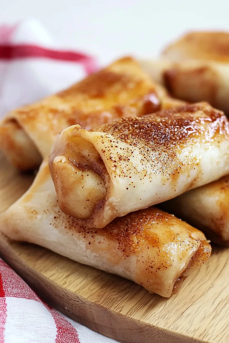 Plate of warm dessert rolls served with dipping sauce.