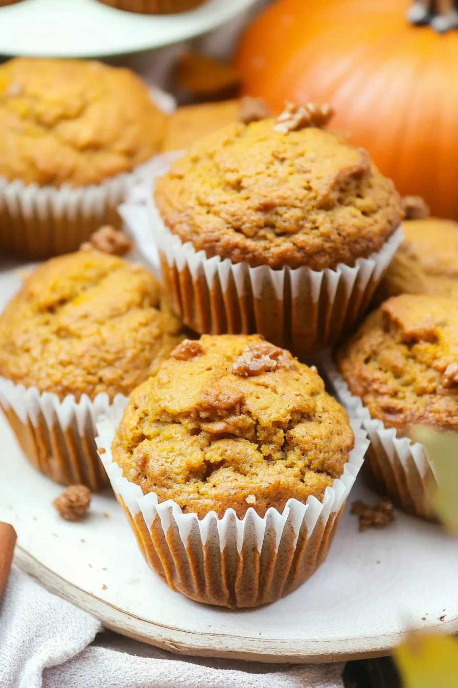 Warm homemade muffins with a soft crumb, ready to be served.