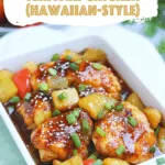 Baked Pineapple Teriyaki Chicken (Hawaiian-Style)