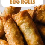 Cheeseburger Egg Rolls