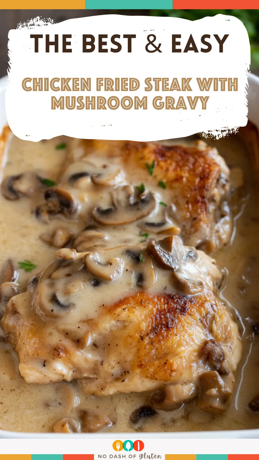 Chicken Fried Steak with Mushroom Gravy
